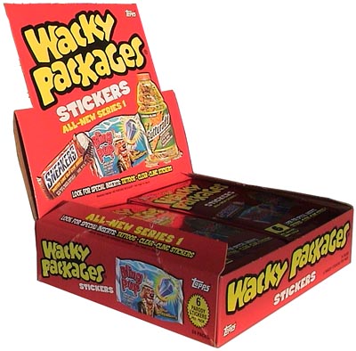 2007 WACKY PACKAGES POSTCARDS SERIES 1 COMPLETE SET WITH ENVELOPE  @@ NEW @@ 