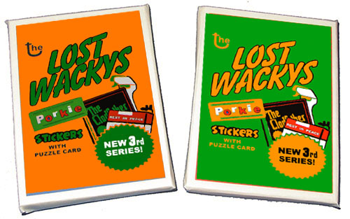 Details about   2011 RARE LOST WACKY PACK 3rd Series Sealed  2 Packs Complete Alternate Set 