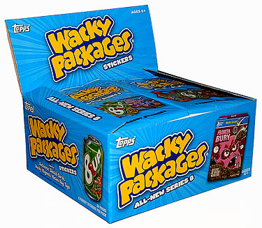 2011 WACKY PACKAGES ANS8 SEALED BONUS BOX B4 MAXIUM WOW 