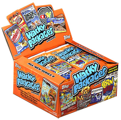 Set 55 Wacky Stickers ANS 9 Live Instock ANS 9 Wacky Packages All New Series 9 