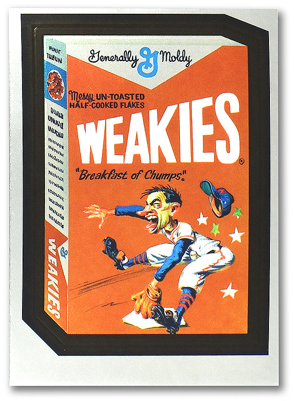 Wacky Packages Chrome Series 2014
